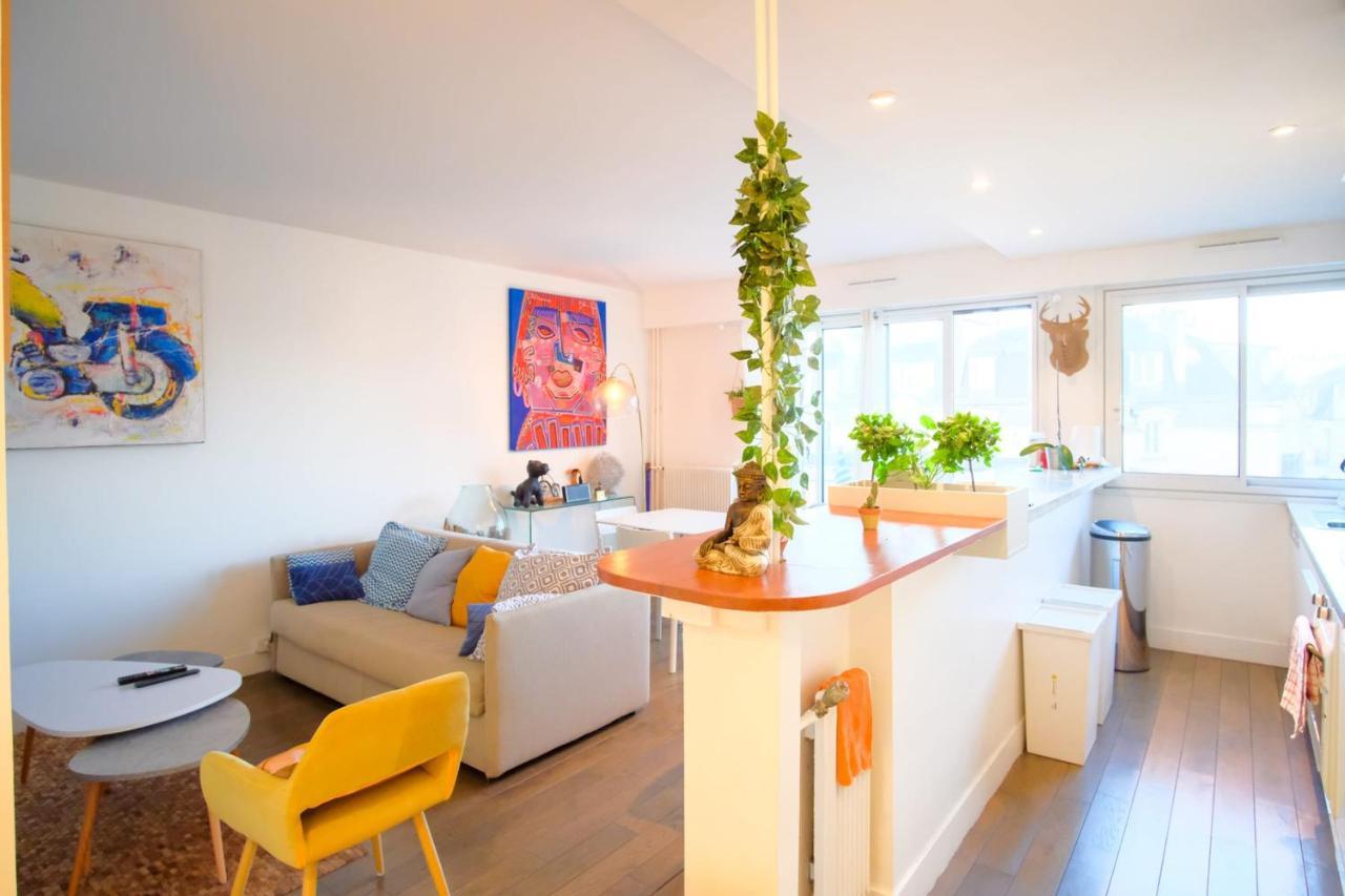 Apartament Beautiful And Bright Appt With Eiffel Tower View Paryż Zewnętrze zdjęcie
